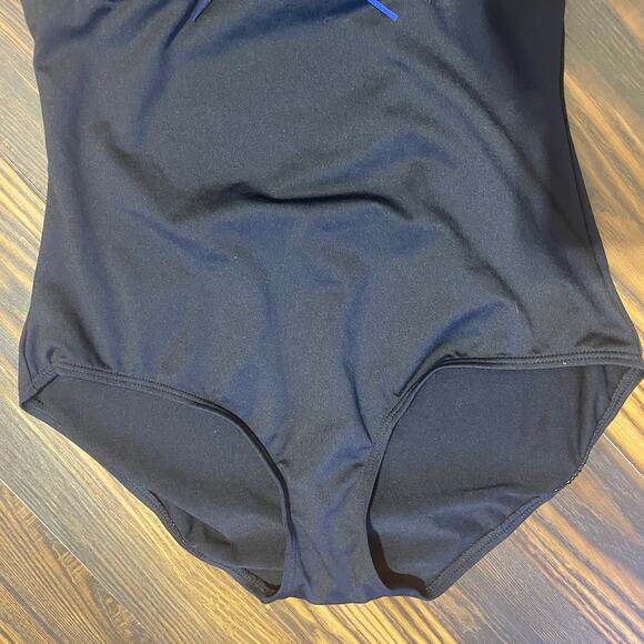 Gabar One Piece Ruffle Front Halter Neck Swimsuit size 16 - Picture 10 of 12